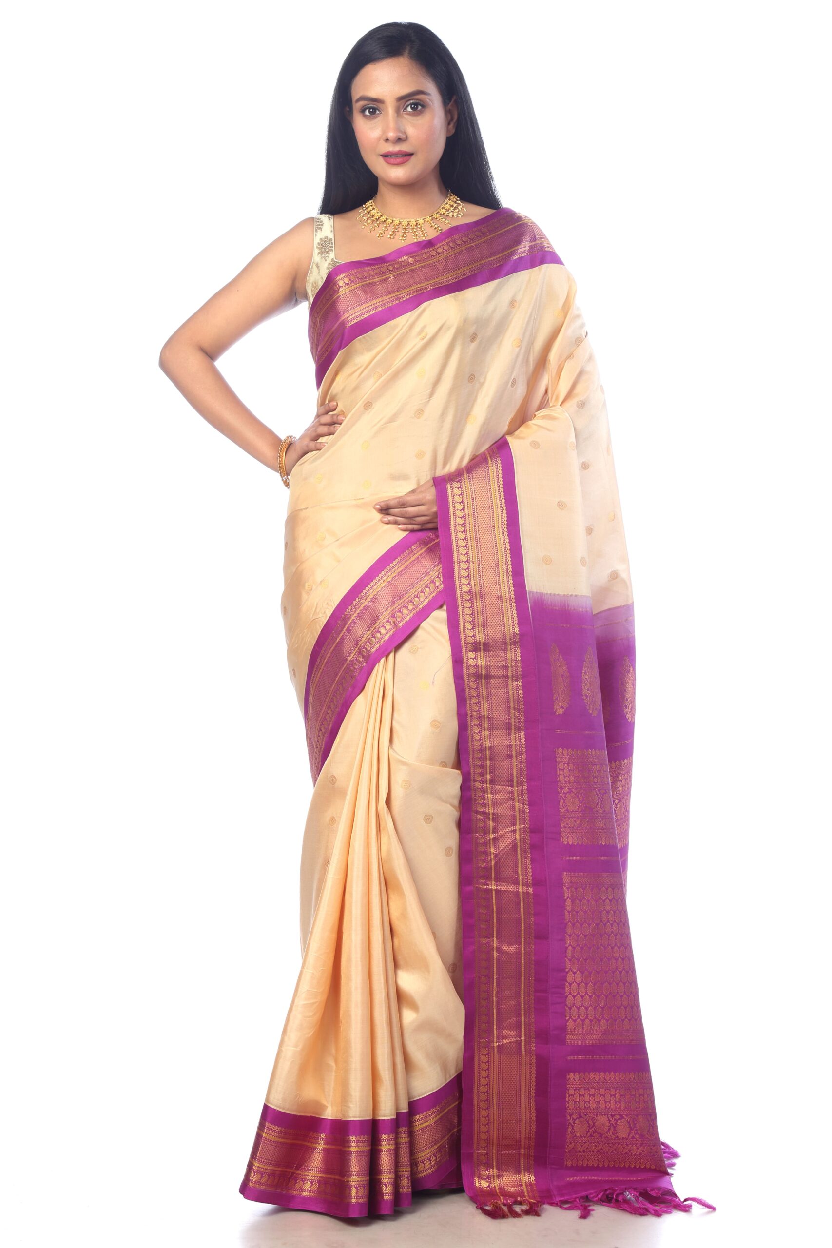 Handloom Silk Gadwal